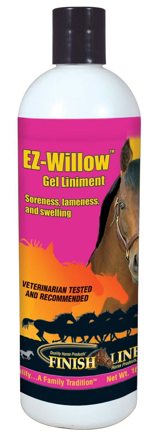 Finish Line Easywillow Liniment Horse Supplement, 16 oz - Walmart.com