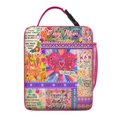 thumbnail image 5 of Bohemian Print Thermal Lunch Box, Insulated Bento Bag with Easy Carry Handle, Stylish Cooler for Work and Picnics, 5 of 6