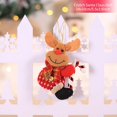 thumbnail image 1 of Adornos navideños de Feliz Año Nuevo 2023, regalo de Navidad de bricolaje, muñeco de nieve de Papá Noel, colgante de árbol, muñeco para colgar, decoraciones para Navidad, decoración del hogar, 1 of 5