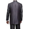 thumbnail image 2 of Herring Bone Stripe High Fashion Suit with Vest & Pants, 2 of 3