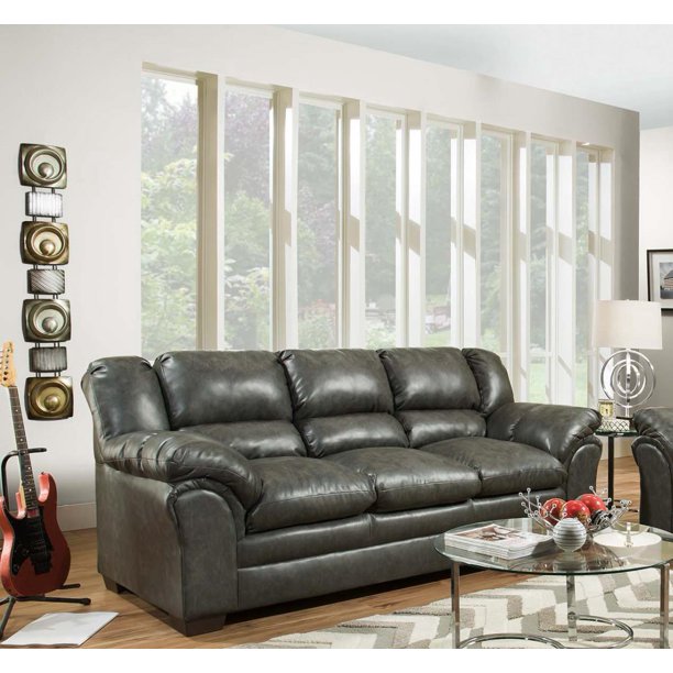 Davenport Charcoal Sofa OnlyColorCharcoal,StyleContemporary