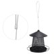 thumbnail image 5 of Comedero para pájaros al aire libre atractivo comedero para pájaros automático colgante duradero para patio para jardinería, 5 of 8