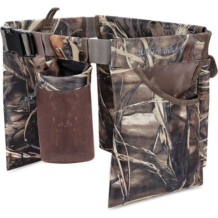 Dove Belt Game Bag: Hunting Bags with Game Pouch Shell Bags Water Bottle Carrier Adjustable Field and Game Belt Breathable Shooting Belt Dove Hunting Gear Dove Hunting Accessories