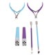 thumbnail image 5 of Conjunto de Pipinas de Cutículas, Herramientas de Manicura Portátiles de Acero inoxidable Terreno de Cutícula Con Emjador de Cutículas para para Unas de Las Unas de Las Unas, 5 of 7