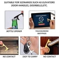 thumbnail image 3 of Contactless Door Opener, Hygienic Keychain Edc Keep Hand Clean, Hook For Public, 3 of 5