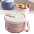 thumbnail image 2 of 304 Stainless Insulated Ramen Bowl 1500Ml PRYESS, Noodle Bowl Ramen Bowl 1500Ml Bowl for Dorm, College, Ramen, Noodle Bowl, (Style A), 2 of 9