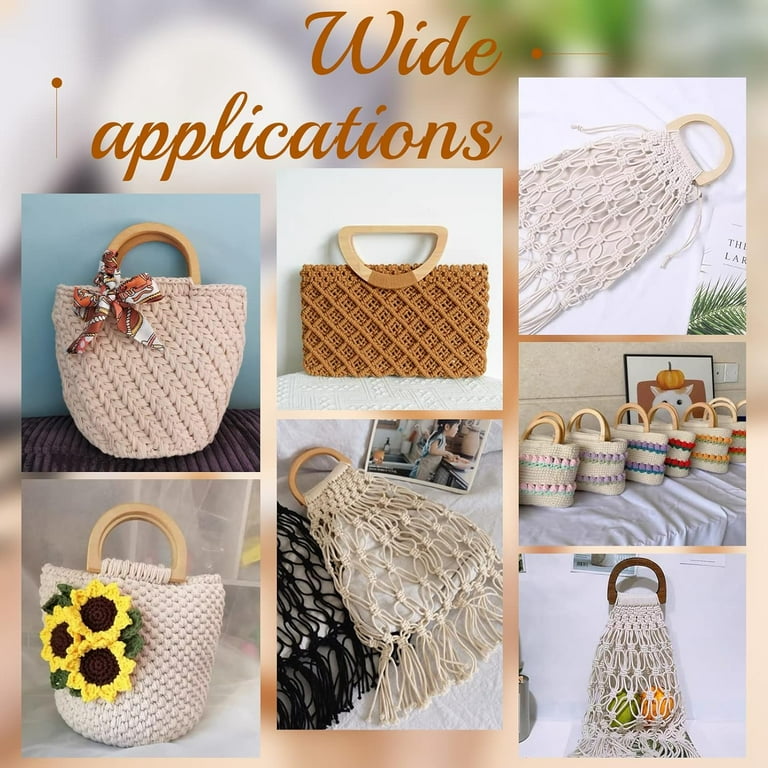 Vintage macrame purse sale