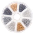 thumbnail image 1 of HEALEEP Herramientas Para Joyería Caja Con Anillos Abiertos Surtidos Para Profesional, 1 of 6