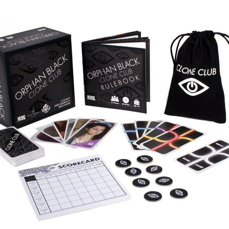 Orphan Black Card Game – Hidden Role, Deduction Game For 2-6 Players, Ages 12+, Based On The TV Show