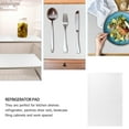 thumbnail image 2 of HOMEMAXS EVA Waterproof Fridge Shelf Liner for Kitchen with Non Slip Dots Classic Raindrop Design 8 Pieces, 2 of 8