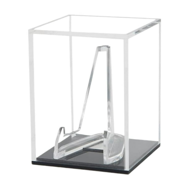 Soporte de cajas de pantalla de selección de guitarra, con soporte, estante, exhibición Mini Caja de almacenamiento Caja de guitarra Caja de selección