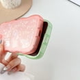thumbnail image 5 of Glitter Shell Pattern Bling Sparkling Curly Wave Frame Clear Soft Compatible with iPhone Case (Colorful,iPhone Xr), 5 of 9
