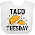 thumbnail image 3 of Inktastic Taco Tuesday Boys or Girls Baby Bib, 3 of 4