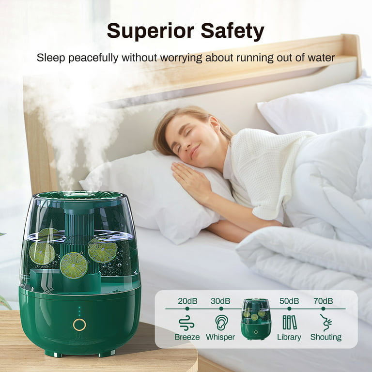 XAYAH Humidifier for Bedroom Large Room Home, 6.8L Ultrasonic Cool