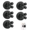 thumbnail image 1 of Soporte para cepillo de dientes de baño, gancho multifunción para colgar llaves, ropa, toallas, cable, instalación sin perforaciones, diseño elegante, autoadhesivo para montaje en pared, fácil de, 1 of 6