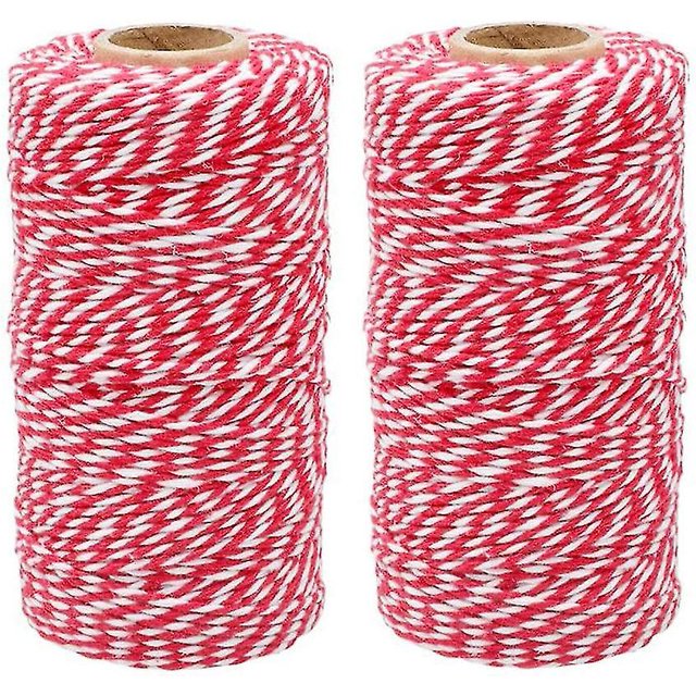 Hilo rojo y negro de 200 m, Hilo de algodón artesanal Hilo duradero Perfecto para hornearnegro+rojo,11 Feliz Sencillez