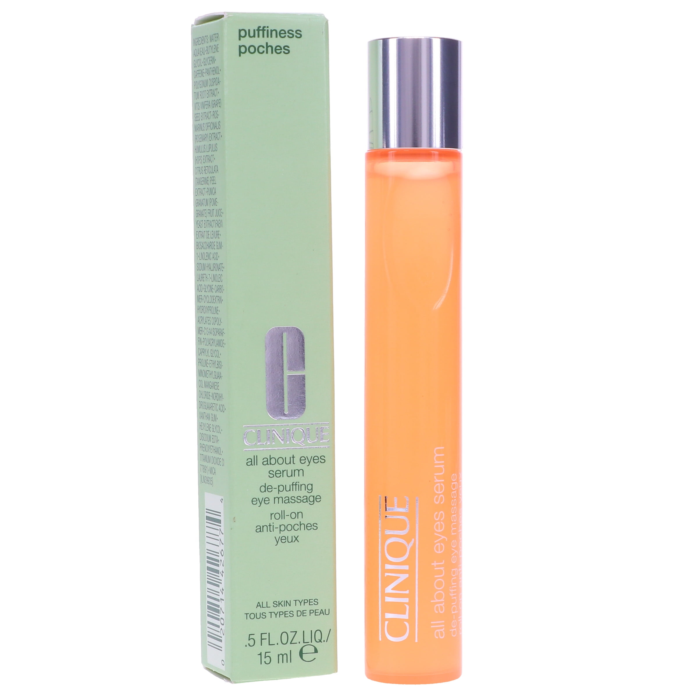 Clinque All About Eyes De-Puffing Eye Masage .5 OZ.