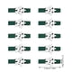 thumbnail image 5 of 10 Uds. De Clips de para Navidad, adornos navideños DIY, decoración de fiesta de año nuevo, Clip de pared de fotos, decoraciones para Kits de decoración para fiestas Pinza verde+flor blanca Matsuzay HA001767-05, 5 of 6