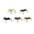 thumbnail image 2 of Señuelos de pesca de saltamontes, cebos duros de pesca, señuelos de pesca Crankbait para aparejos de pesca de agua salada, 5 uds., 2 of 9