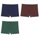 thumbnail image 1 of TrowBridge-bóxer sin costuras para mujer, lencería transpirable, cómoda, ropa interior de satén de seda, 3 piezas, 1 of 4