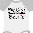 thumbnail image 4 of Inktastic My Gigi is My Bestie Boys or Girls Baby Bodysuit, 4 of 5