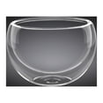 thumbnail image 2 of Wilmax WL-888753/A Double-Wall Insulated Thermo Glass Bowl 5.38 Ounce, 3 Inch Diameter x 2.5 Inch High - 1 Each, 2 of 4