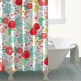 thumbnail image 4 of Pioneer Flower Floral Print Pattern Shower Curtain 84"x72" ,Bathroom Decorative Shower Curtains Set with 12 Hooks,Modern Waterproof Washable Shower Curtain, 4 of 6
