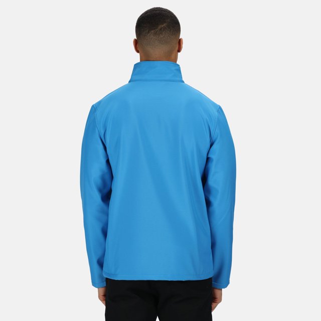 Regatta Standout - Chaqueta Soft Shell imprimible Ablaze para chico hombre (Azul marino/Azul marino)