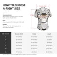 thumbnail image 4 of Vsdgher Funny Animals Series Women Shirts V Neck Short Sleeve Tops T-Shirt Basic Tees, S to 3XLSmall, 4 of 5