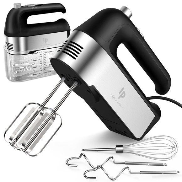 Batidora de mano LILPARTNER Electric de 450 W con báscula, 5 velocidades