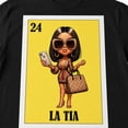 thumbnail image 2 of La Tia Graphic T-Shirt, Funny Aunt Illustration Unisex Classic Tee, 2 of 9