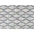 thumbnail image 1 of Ahgly Company Indoor Rectangle Contemporary Silver Gray Trellis Area Rugs, 4' x 6', 1 of 6