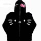 thumbnail image 4 of Sanrio-Sudadera gótica con estampado de Hello Kitty Spider para mujer, cárdigan suelto de estilo Punk, abrigo para parejas, sudaderas con capucha para Halloween, Otoño, nuevo, 4 of 4