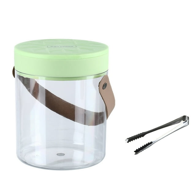 EGNMCR Kitchen Gadgets, Kitchen Accessories, Kitchen Utensils & Gadgets Ice Bucket With Ice Tray, Portable Transparent Basket, Ice Bucket For Fruit Storage, For Fruit And Drinking ice buckets