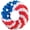 F, variant on 250th Anniversary Patriotic Wreath, Memorial Wreaths 3D Eagle Wreaths for Front Door, Red White and Blue Wreath All-Weather Farmhouse Outdoor Holiday Decoration