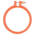 thumbnail image 2 of Embroidery Hoop Embroidery Hoops Plastic Stitch Embroidery Circle Plastic Colorful Hoop For Diy Artft Sewing, 2 of 8
