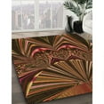 thumbnail image 2 of Ahgly Company Indoor Rectangle Patterned Light Brown Area Rugs, 2' x 5', 2 of 6