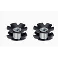 thumbnail image 1 of Shisuyan Bicycle Threaded Headset Lock Nut Black Steel 20Pcs 1X1X0.6In, 1 of 8