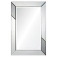 thumbnail image 1 of Renwil Rumba Mirror in Silver and Grey, 1 of 4