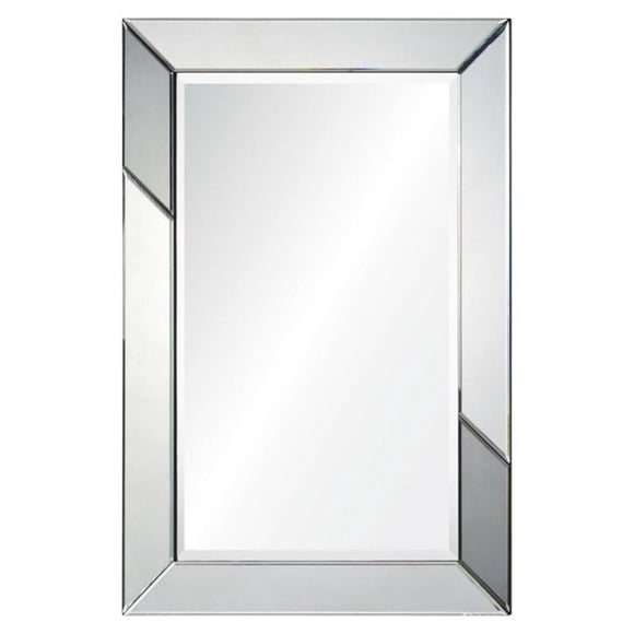Renwil Rumba Mirror in Silver and Grey