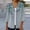 Light Blue, variant on Babysbule Women's Tops, Jackets& Coat Fashion Fashion Women Summer 3/4 Sleeve Cardigan Solid Color Casual Blouse Tops