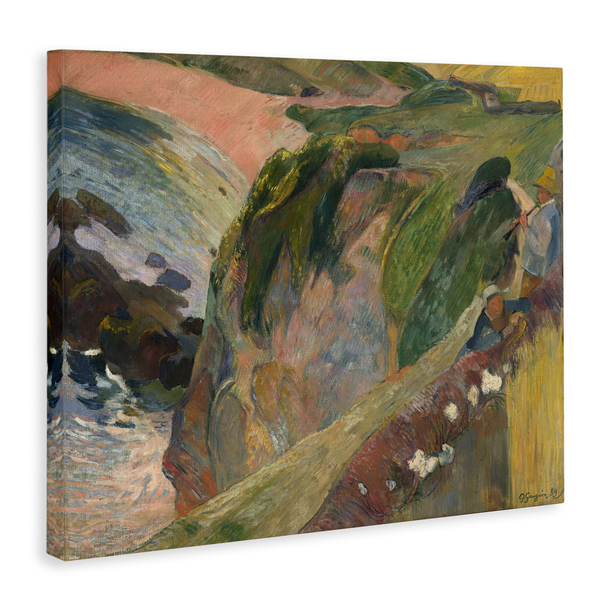 Stupell Industries Classic Gauguin Above The Sea Abstract Painting Wrapped Canvas Art Print Wall Art, 48 x 36