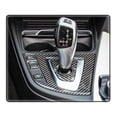 thumbnail image 4 of Xotic Tech Carbon Fiber Console Gear Shift Knob Decor Cover Trim for BMW 3 Series F30 F34, 4 of 5