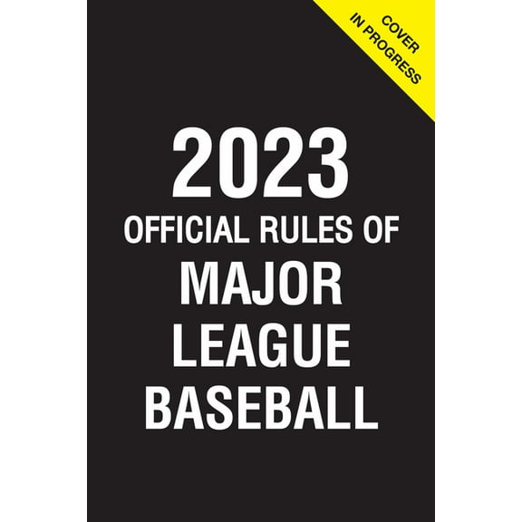 Official Rules 2023 Official Rules of Major League Baseball, (Paperback)