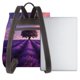 thumbnail image 3 of Easygdp Lavender Field Sunset Mochila de Cuero para Mujeres, Bolso de Hombro, Bolsos de Mano de Moda para Trabajo y Viajes, 3 of 4