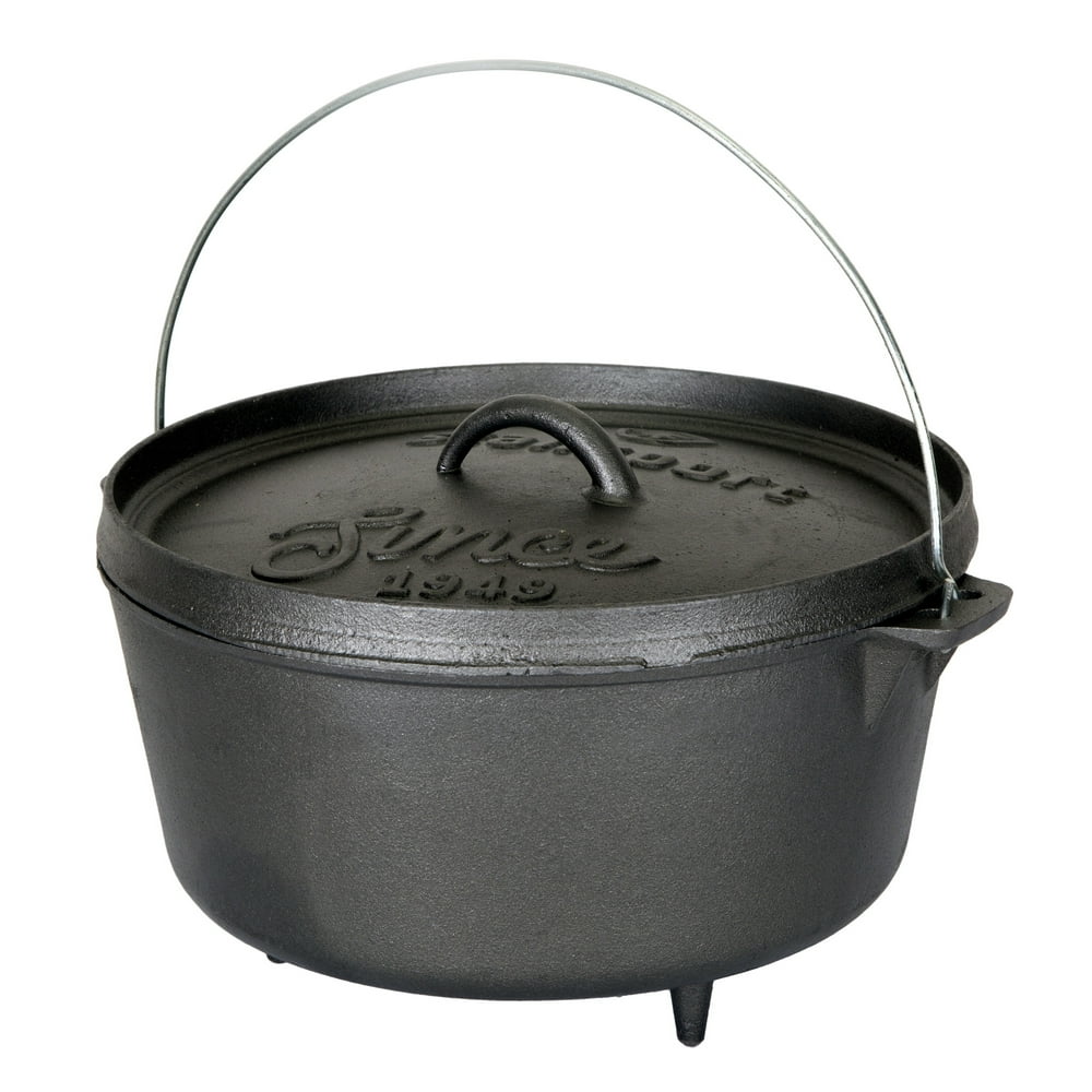 Stansport Cast Iron Dutch Oven 8 Qt