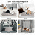 thumbnail image 2 of Dog Crate Bed Large Dog Crate Pad Thin Washable Dog Bed Mat for Crate Mats for Dog Cage Mat Dog Kennel Pad Dog Kennel Mat Dog Crate Liner, Dinosam Dog Bed ,36" x 28", 2 of 5