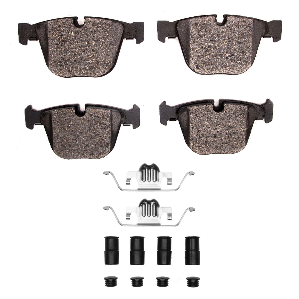 Dynamic Friction Company 1600-0919-02 DFC EURO 5000 Ceramic Brake Pads and Hardware Kit
