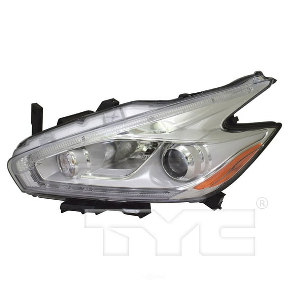 TYC Halogen Headlight for 17-17 Nissan Murano Left Driver Fits 2017 Nissan Murano