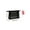 Black-1pc-s, variant on Black Mesh Cosmetic Organizer Bag With Zipper, Portable Travel Makeup